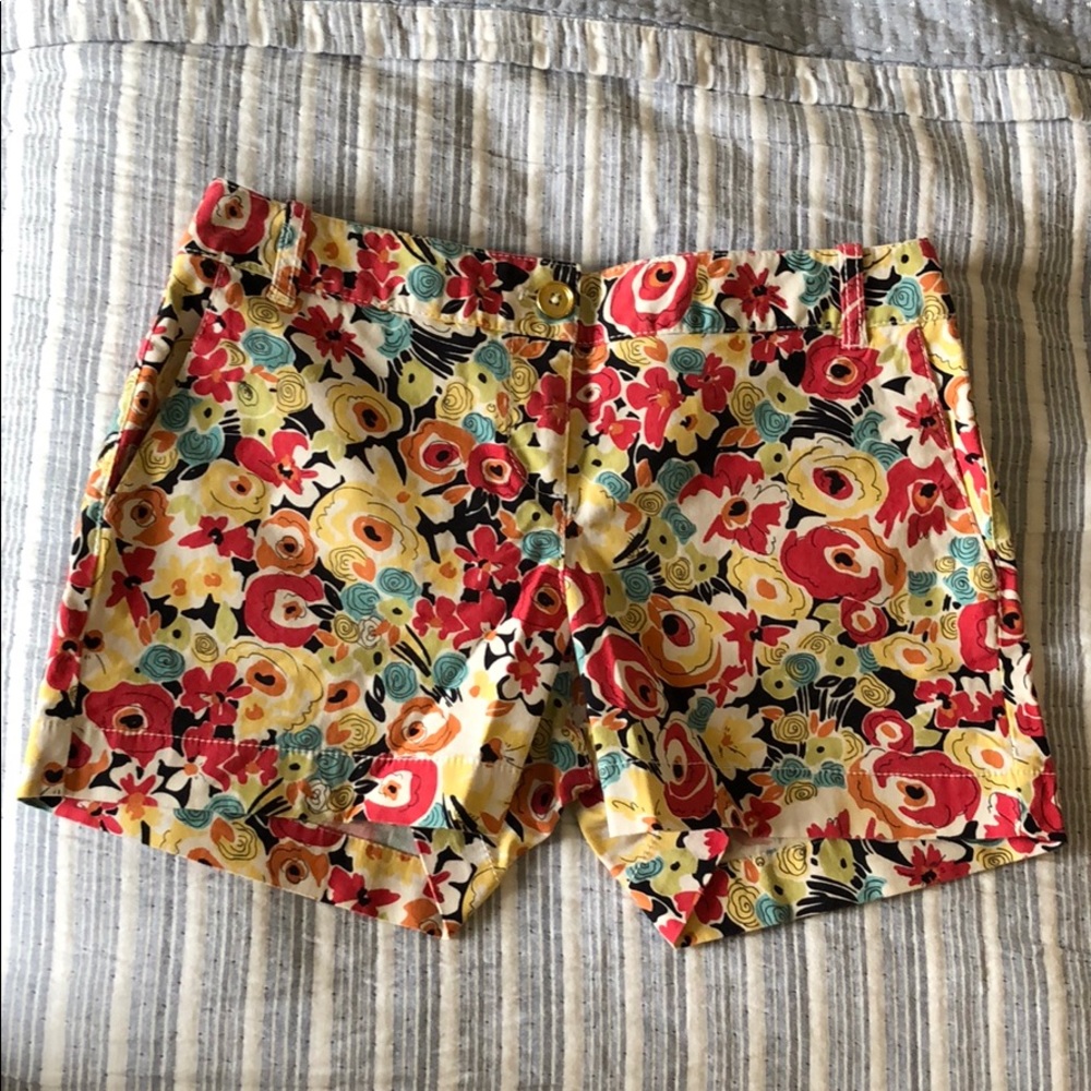 Loft floral shorts